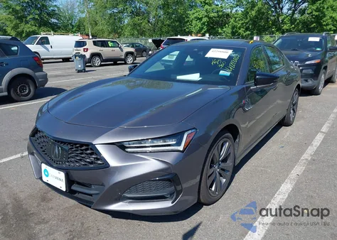 2021 Acura Tlx A-Spec Package z USA, uszkodzony, nr VIN 19UUB6F55MA007934
